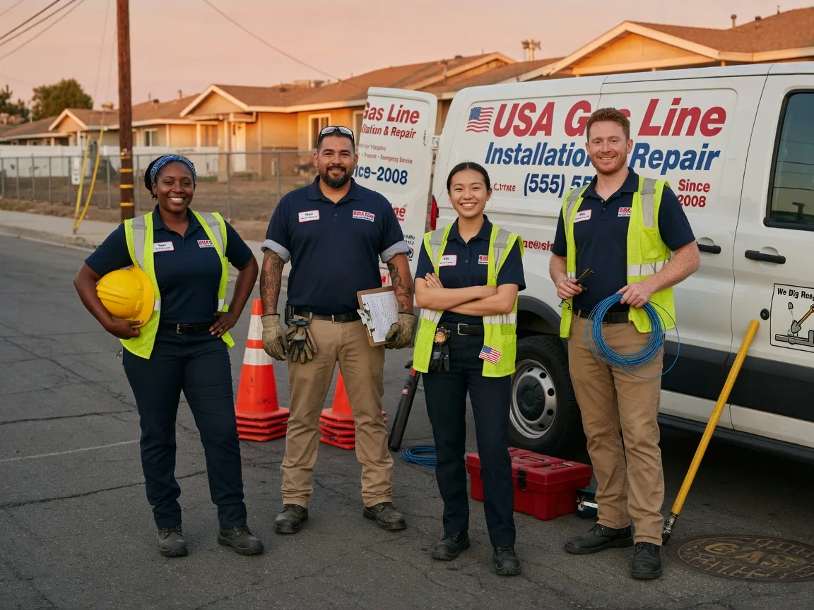 Gas Line Installation company in Haubstadt, IN