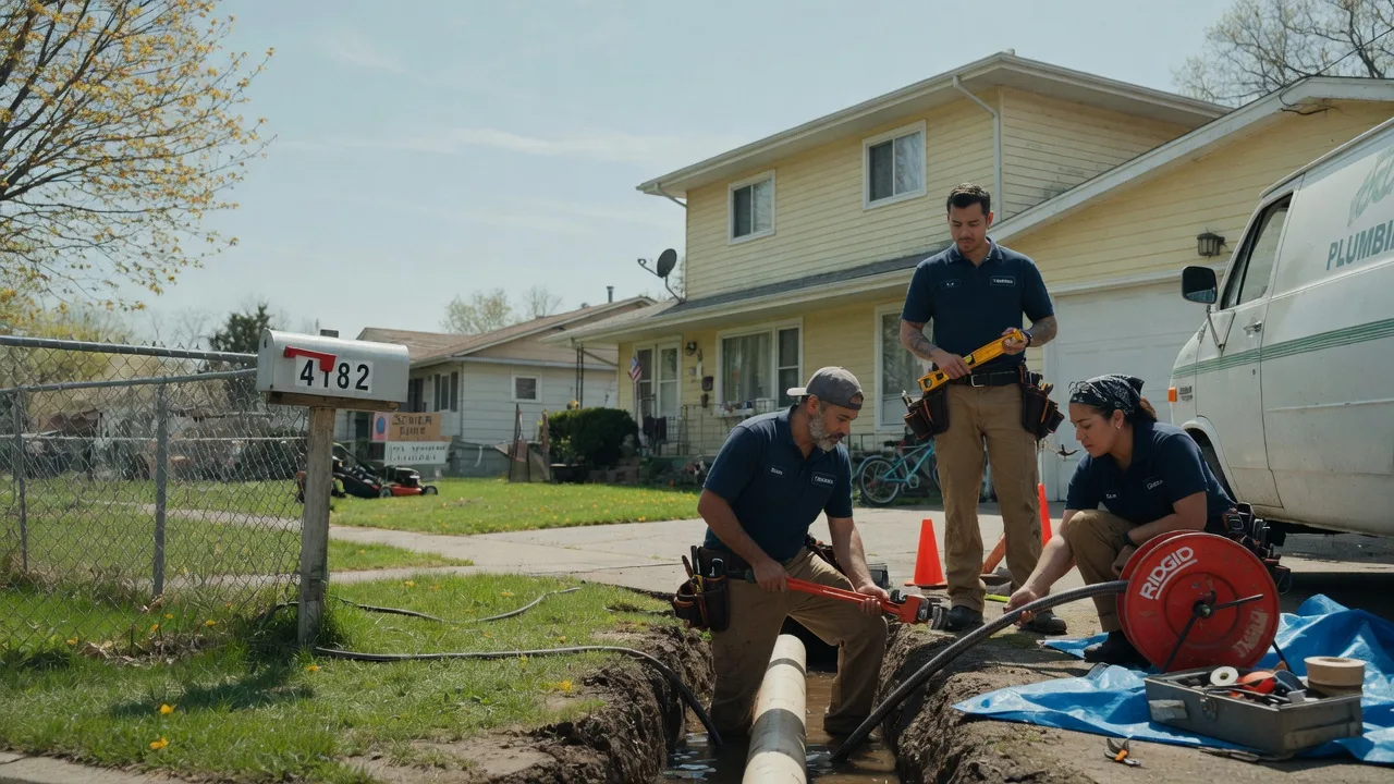 Gas Line Repair in Haubstadt, IN near me